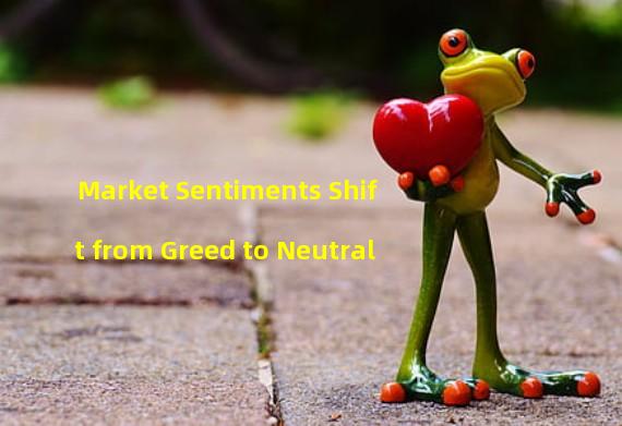 Market Sentiments Shift from Greed to Neutral
