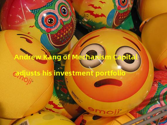 Andrew Kang of Mechanism Capital adjusts his investment portfolio