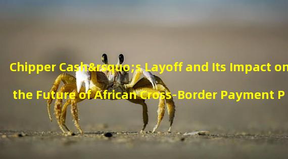 Chipper Cash’s Layoff and Its Impact on the Future of African Cross-Border Payment Platforms