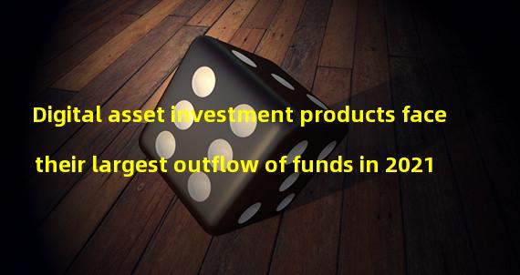 Digital asset investment products face their largest outflow of funds in 2021