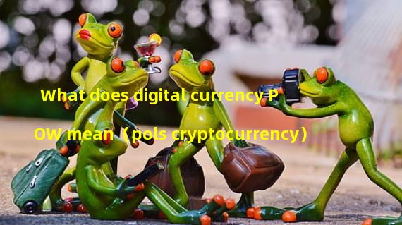 What does digital currency POW mean（pols cryptocurrency） 