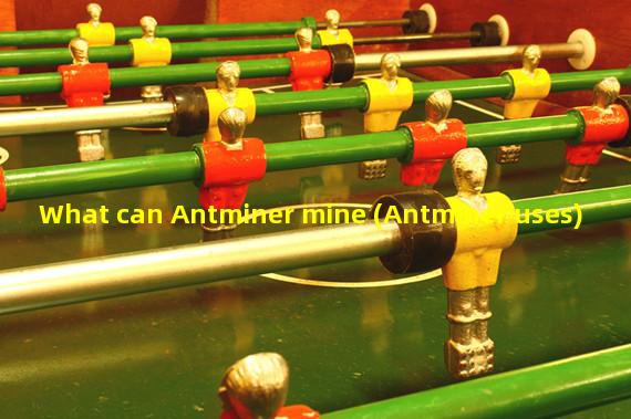 What can Antminer mine (Antminer uses)